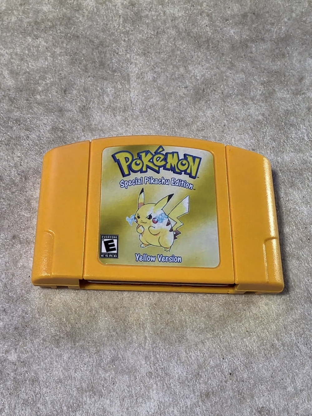 Pokemon Yellow Version Nintendo 64 N64
